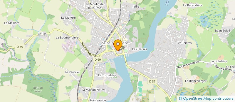 localisation de l'entreprise 917 513 244 à SUCE-SUR-ERDRE