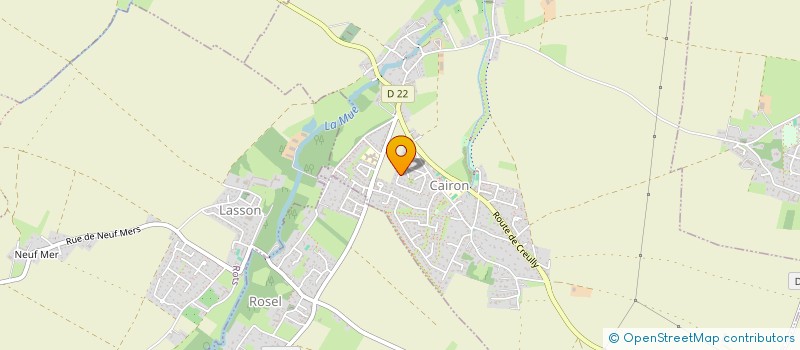 localisation de l'entreprise 917 524 696   CAIRON