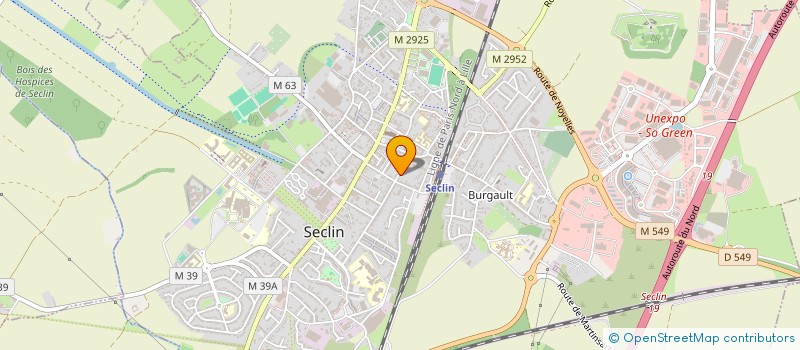 localisation de l'entreprise 917 586 919   SECLIN