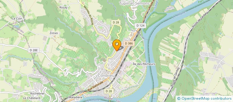 localisation de l'entreprise 917 591 943   CONDRIEU