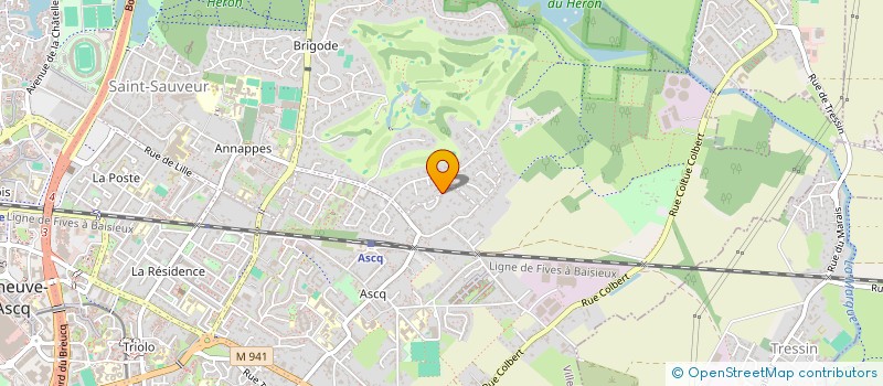 localisation de l'entreprise 917 608 820  à VILLENEUVE-D'ASCQ