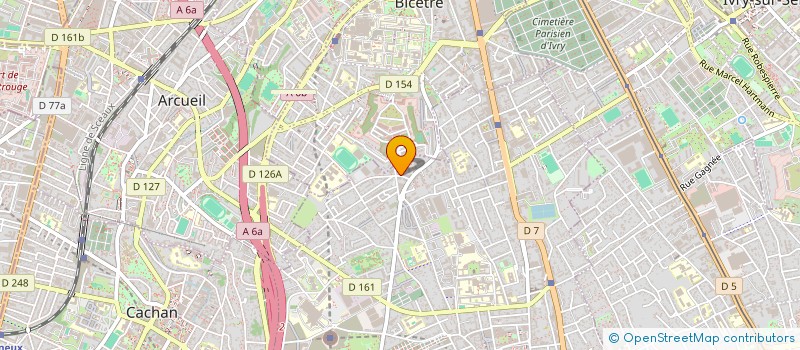 localisation de l'entreprise 917 617 334  à VILLEJUIF