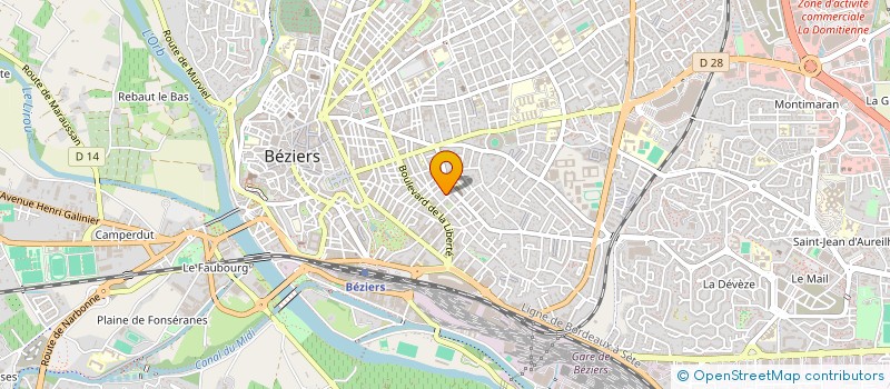 localisation de l'entreprise 917 627 242 à BEZIERS