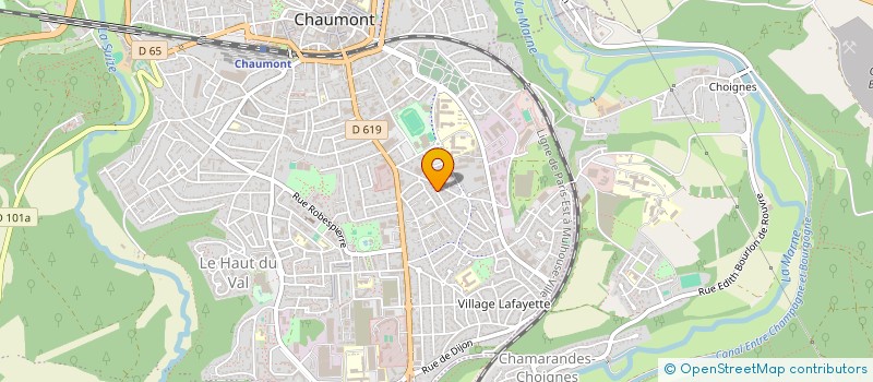 localisation de l'entreprise 917 631 392 à CHAUMONT
