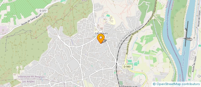 localisation de l'entreprise 917 656 191   VILLENEUVE-LES-AVIGNON