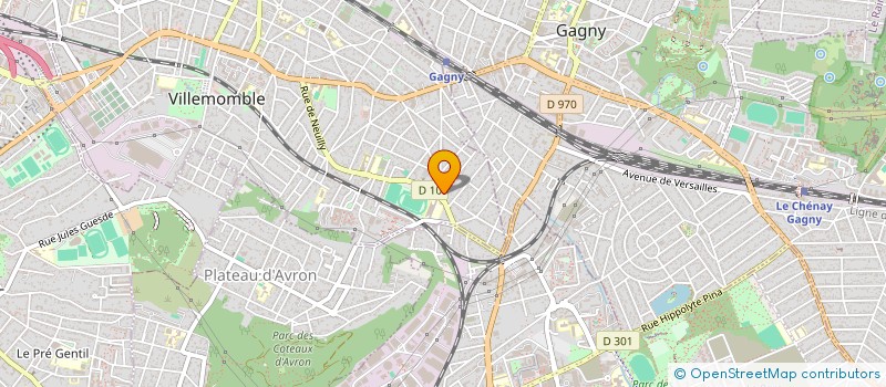 localisation de l'entreprise 917 680 910   VILLEMOMBLE