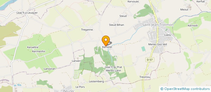 localisation de l'entreprise 917 684 706   SAINT-JEAN-TROLIMON