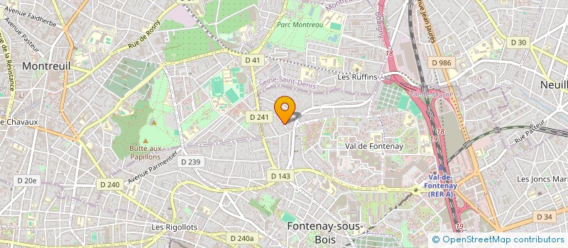 localisation de l'entreprise 917 692 618 à FONTENAY-SOUS-BOIS