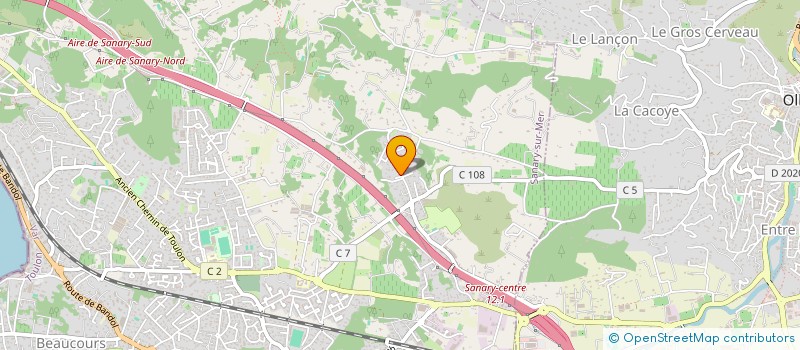 localisation de l'entreprise 917 728 461 à SIX-FOURS-LES-PLAGES