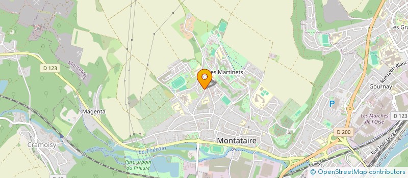 localisation de l'entreprise 917 733 818   MONTATAIRE