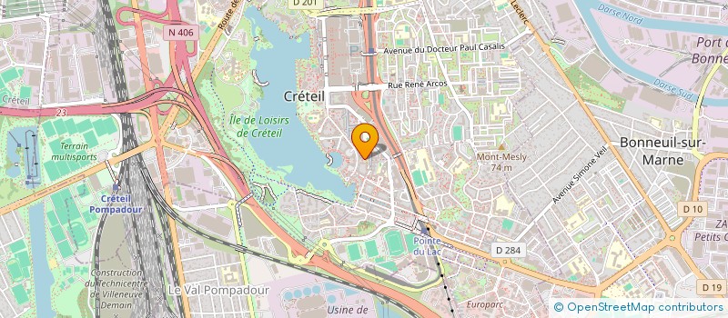 localisation de l'entreprise 917 743 965   CRETEIL