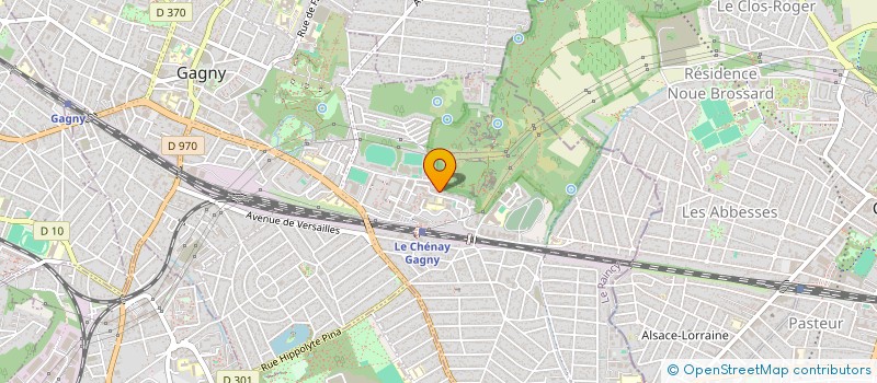 localisation de l'entreprise 917 756 314   GAGNY