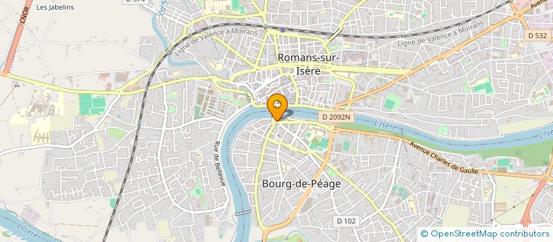 localisation de l'entreprise 917 760 944   BOURG-DE-PEAGE