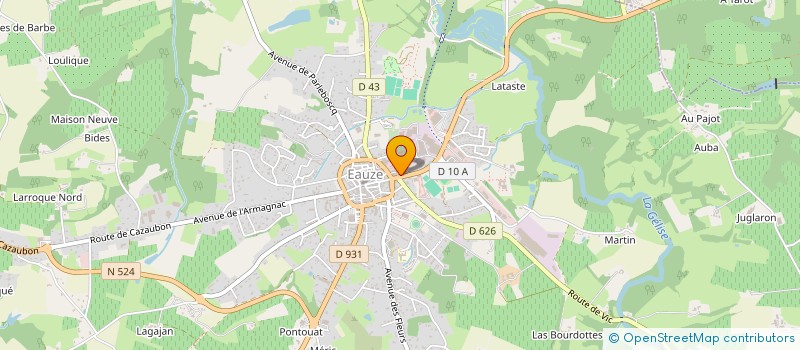 localisation de l'entreprise 917 761 157   BRETAGNE-D'ARMAGNAC