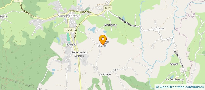 localisation de l'entreprise 917 768 954   SAINTE-FEREOLE