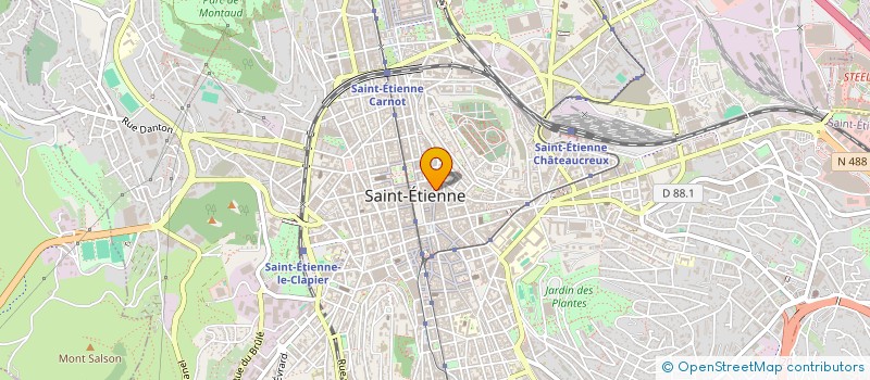 localisation de l'entreprise 917 779 969   SAINT-ETIENNE