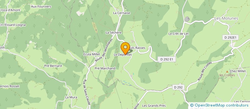 localisation de l'entreprise 917 785 867   SEPTMONCEL LES MOLUNES