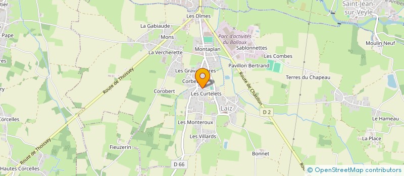 localisation de l'entreprise 917 791 675   LAIZ