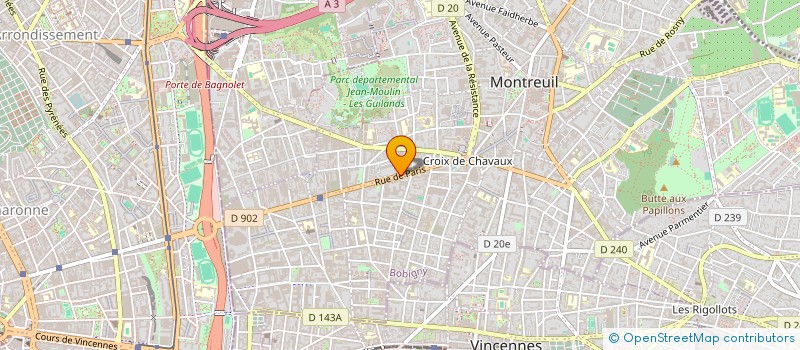 localisation de l'entreprise 917 793 887   MONTREUIL