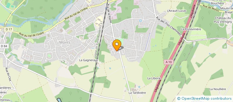 localisation de l'entreprise 917 809 956   TOURS