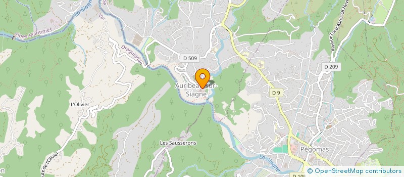 localisation de l'entreprise 917 811 531   AURIBEAU-SUR-SIAGNE