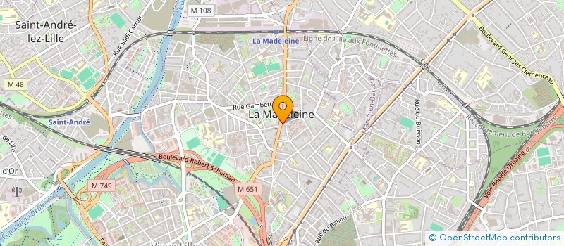 localisation de l'entreprise 917 848 954 à LA MADELEINE