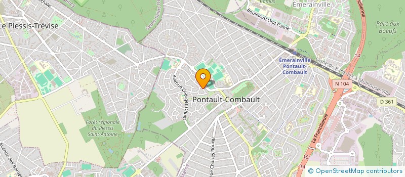 localisation de l'entreprise 917 856 189 à PONTAULT-COMBAULT