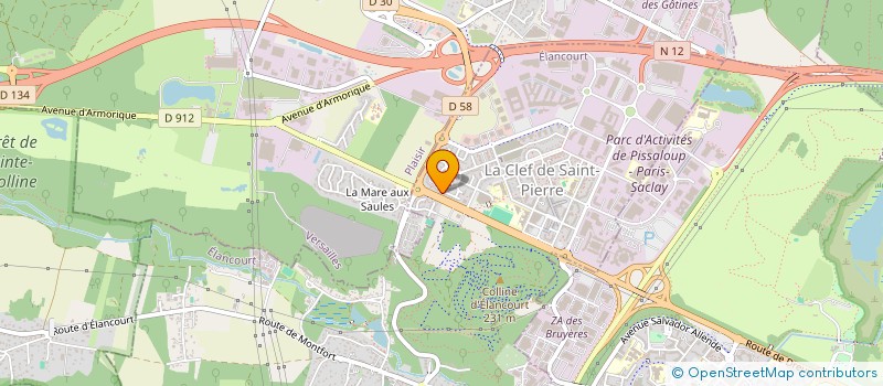 localisation de l'entreprise 917 862 062   ELANCOURT