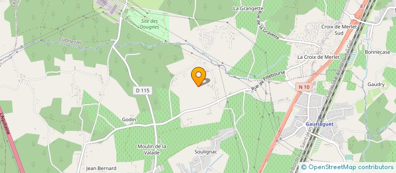 localisation de l'entreprise 917 873 671   PEUJARD