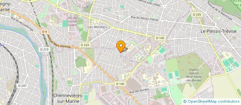 localisation de l'entreprise 917 875 908   CHENNEVIERES-SUR-MARNE
