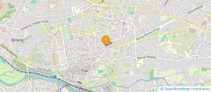 localisation de l'entreprise 917 883 449  à PAU