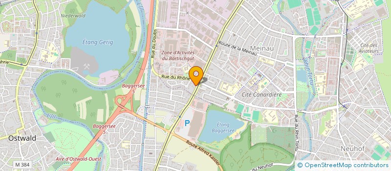 localisation de l'entreprise 917 891 384 à STRASBOURG