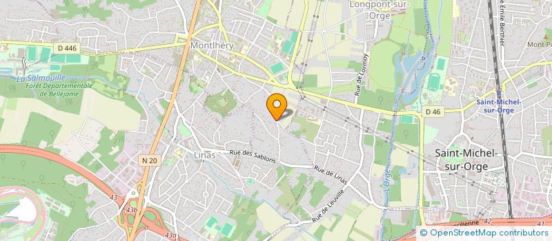 localisation de l'entreprise 917 925 059   MONTLHERY