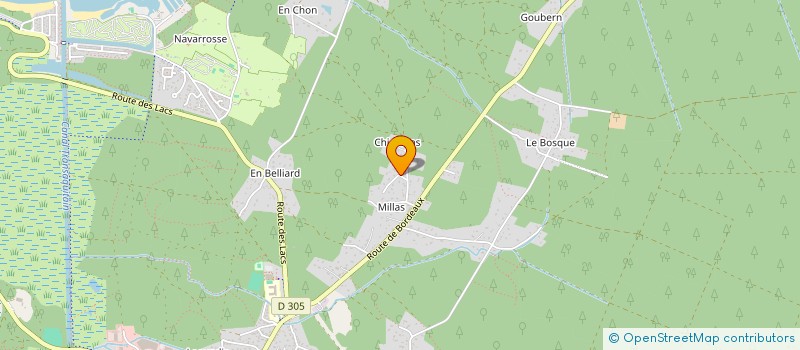 localisation de l'entreprise 917 930 117   BISCARROSSE