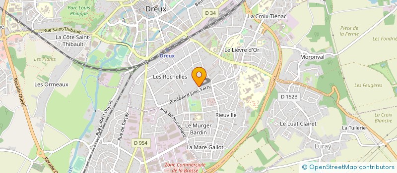 localisation de l'entreprise 917 936 262 à DREUX