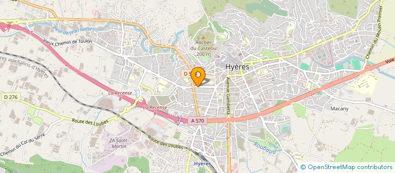 localisation de l'entreprise 917 941 338   HYERES