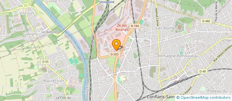 localisation de l'entreprise 917 944 571   CONFLANS-SAINTE-HONORINE