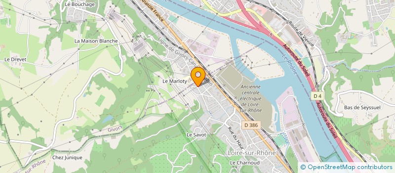 localisation de l'entreprise 917 966 657 à LOIRE-SUR-RHONE