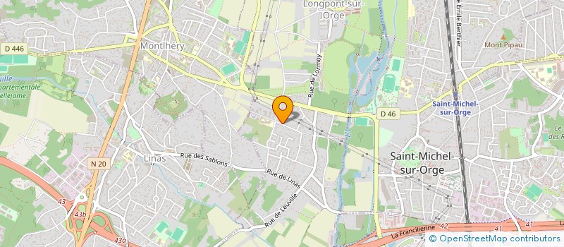 localisation de l'entreprise 917 987 349 à LONGPONT-SUR-ORGE