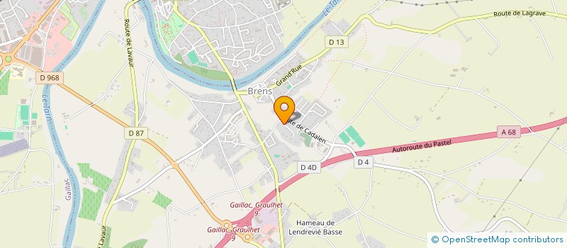 localisation de l'entreprise 917 999 153   BRENS