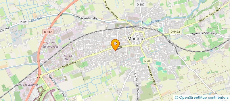 localisation de l'entreprise 918 009 960   ENTRAIGUES-SUR-LA-SORGUE