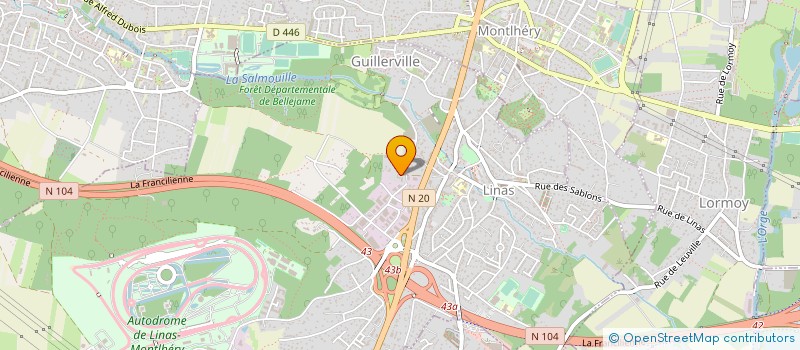 localisation de l'entreprise 918 011 115   SAINT-MARTIN-D'ORDON