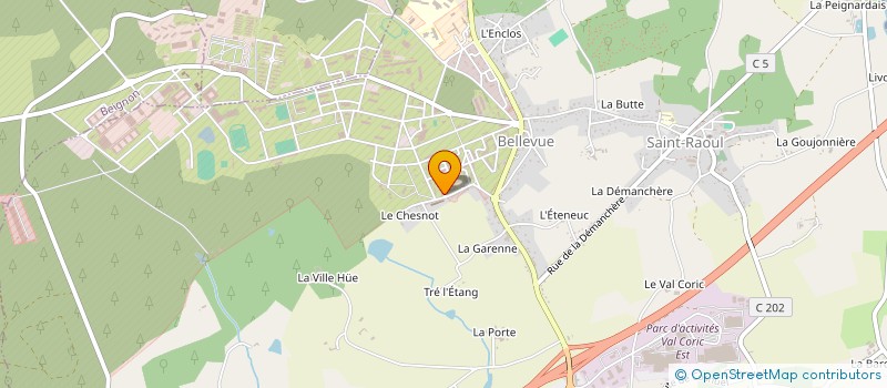 localisation de l'entreprise 918 018 334   BEIGNON