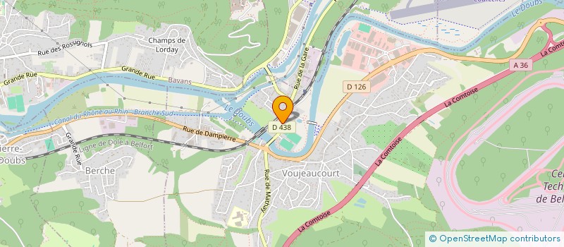 localisation de l'entreprise 918 023 227   VALENTIGNEY