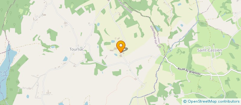 localisation de l'entreprise 918 036 773   TOURLIAC