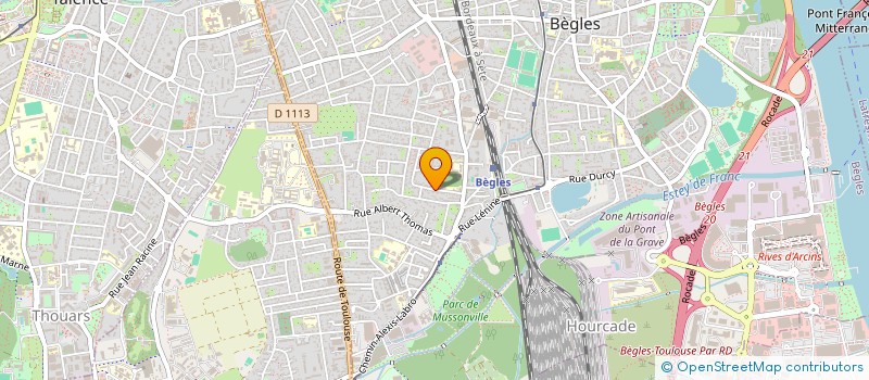 localisation de l'entreprise 918 053 703  à BEGLES