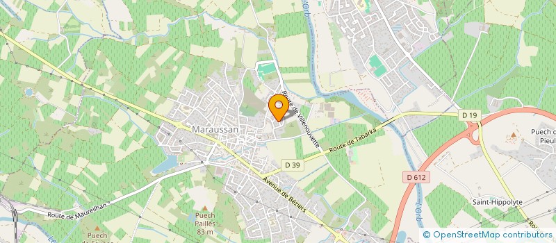 localisation de l'entreprise 918 081 928   BEZIERS