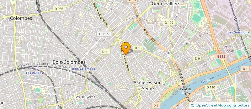 localisation de l'entreprise 918 086 638 à ASNIERES-SUR-SEINE