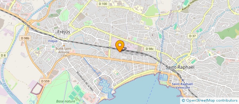 localisation de l'entreprise 918 102 625 à SAINT-RAPHAEL