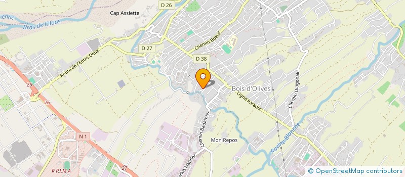 localisation de l'entreprise 918 109 703  à LE CANNET